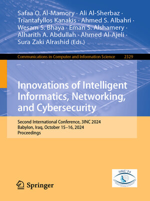 cover image of Innovations of Intelligent Informatics, Networking, and Cybersecurity